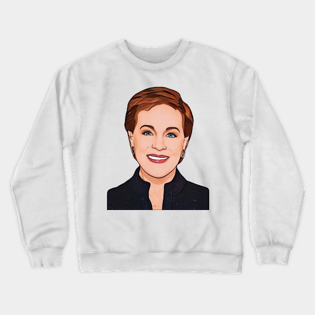 Julie Andrews Cutie Smile Crewneck Sweatshirt by baranskini